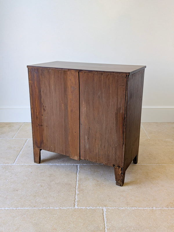 Antique Victorian Mahogany Small Chest of Drawers c.1870