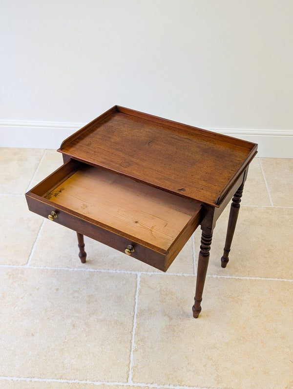 Antique Early Victorian Mahogany Writing Table c.1850
