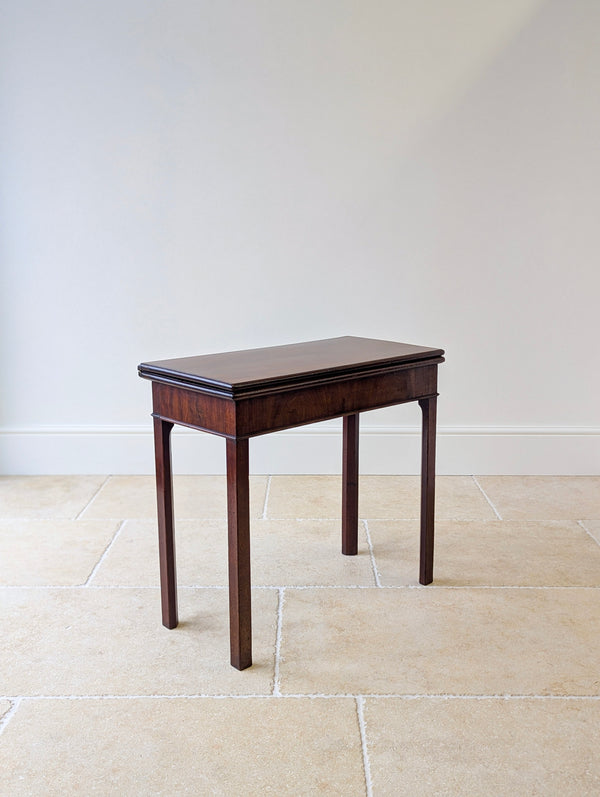 Antique Regency Mahogany Card Table c.1820