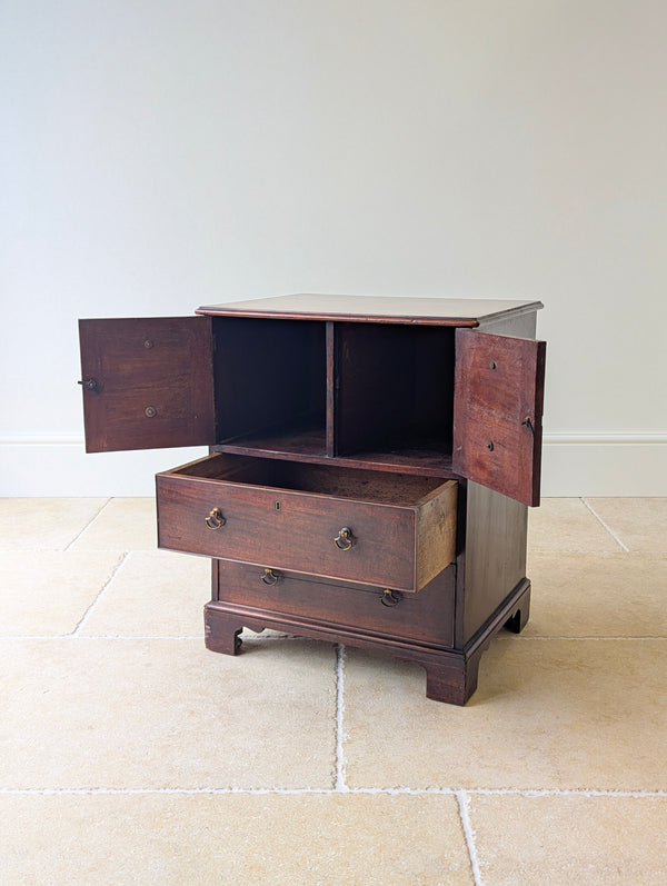 Antique Georgian Mahogany Commode Chest c.1800