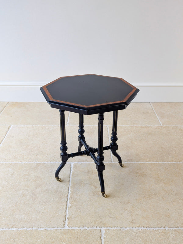 Antique Victorian Aesthetic Movement Occasional Table c.1890