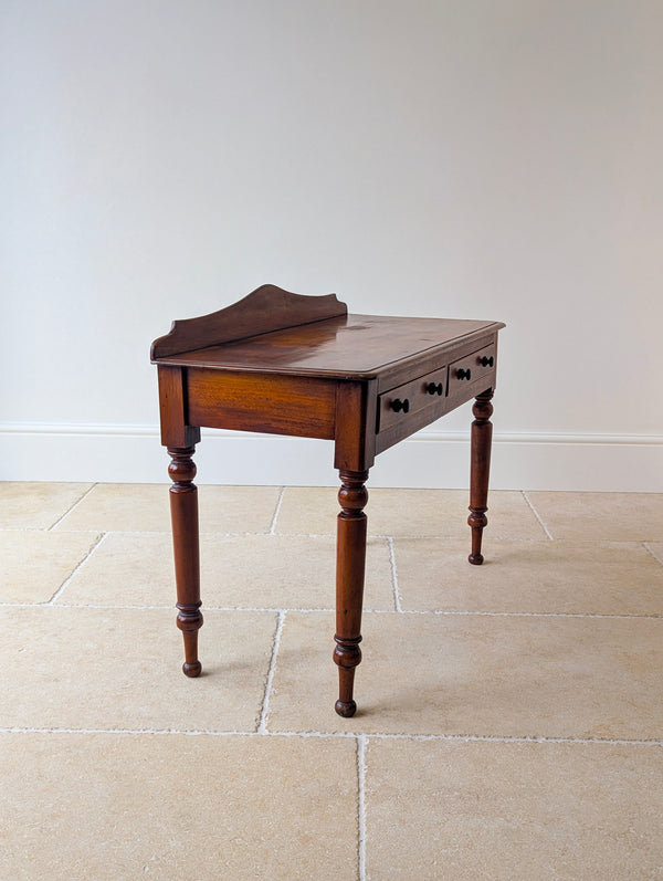 Antique Victorian Mahogany Writing Table c.1870