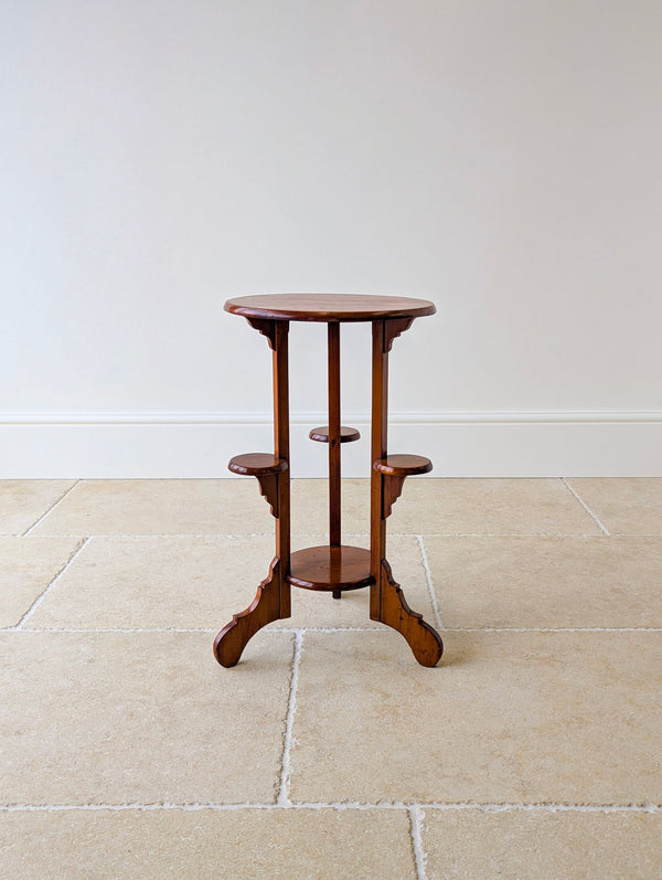 Antique Early 20th Century Beech Occasional Table c.1920