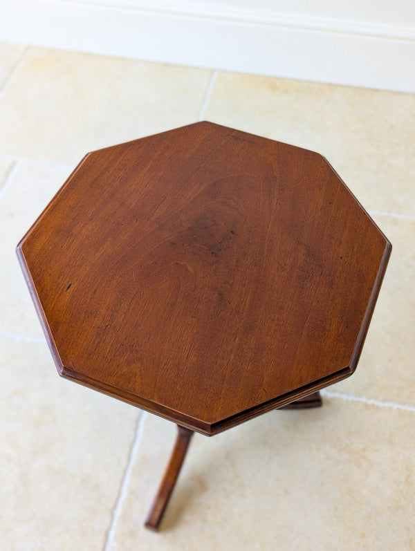 Antique Regency Mahogany Octagonal Occasional Table c.1820