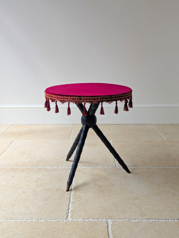 Antique Victorian Ebonised Beech Gypsy Table c.1880
