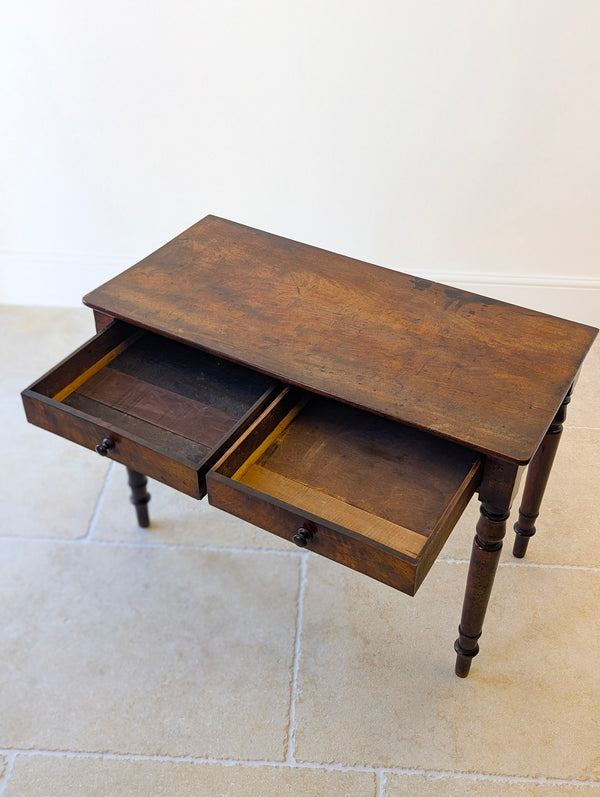 Antique Early Victorian Mahogany Writing Table c.1840