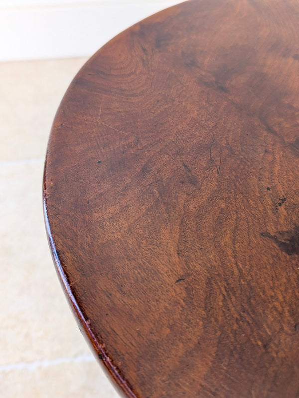 Antique George III Mahogany Tilt-Top Tripod Table c.1780