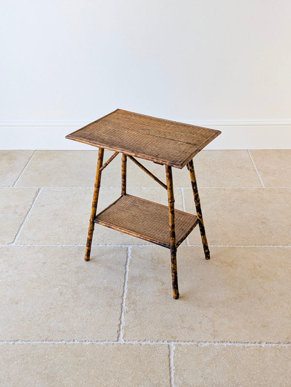 Antique Victorian Bamboo Occasional Table c.1890