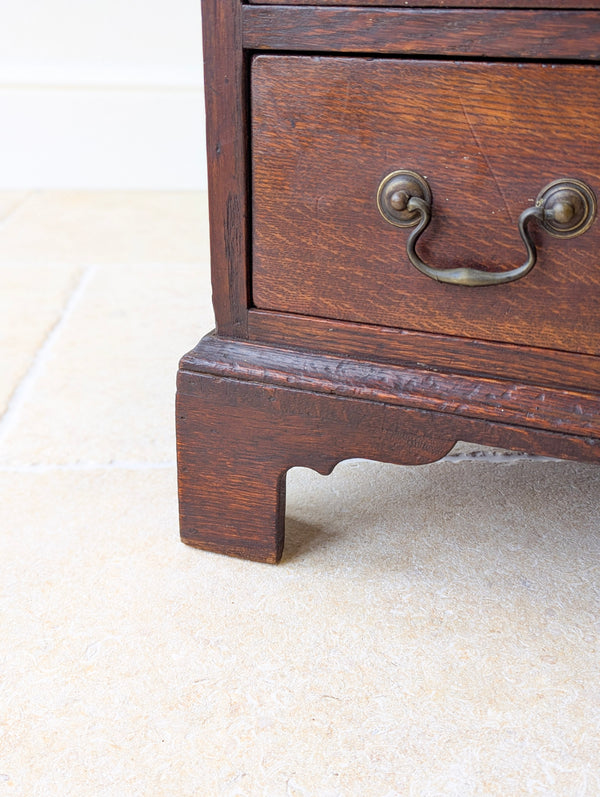 Antique George III Oak Bureau c.1780