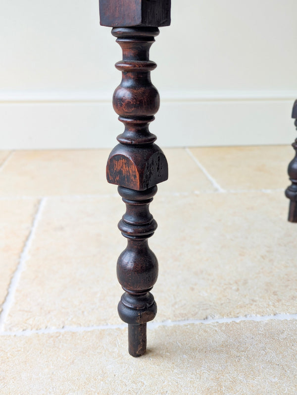 Antique Early 18th Century Oak Side Table c.1710