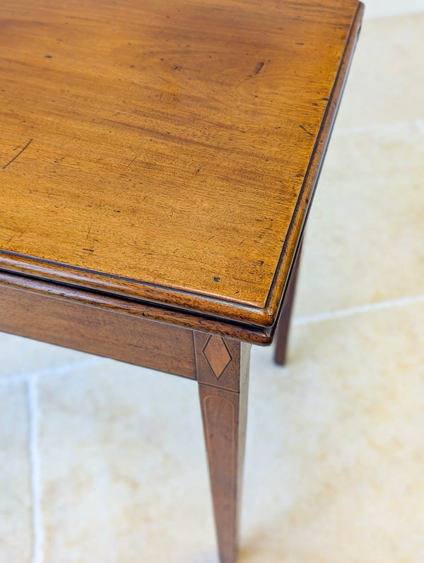 Antique Late Georgian Mahogany Tea Table c.1800
