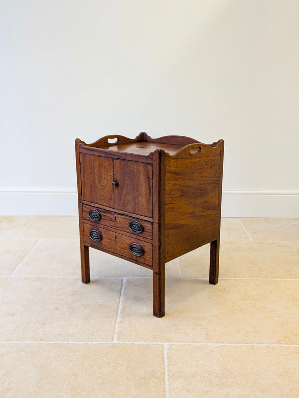 Antique George III Mahogany Bedside Commode c.1800