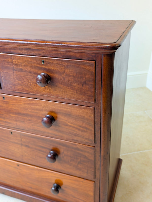 Antique Victorian Mahogany Chest of Drawers c.1870