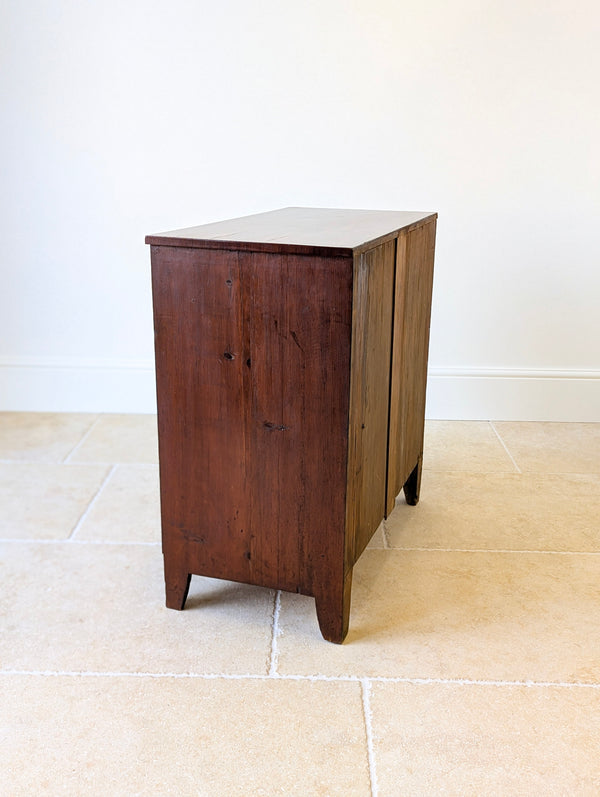 Antique Victorian Mahogany Small Chest of Drawers c.1870