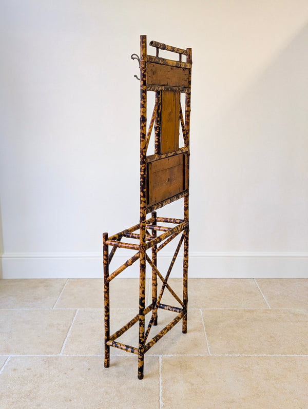 Antique Victorian Aesthetic Movement Bamboo Hall Stand c.1890