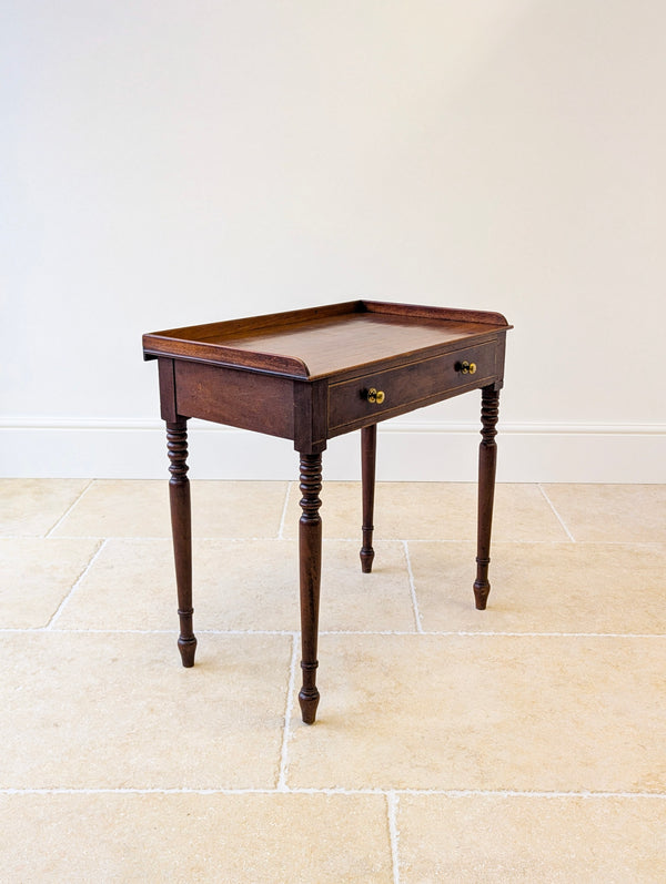 Antique Early Victorian Mahogany Writing Table c.1850