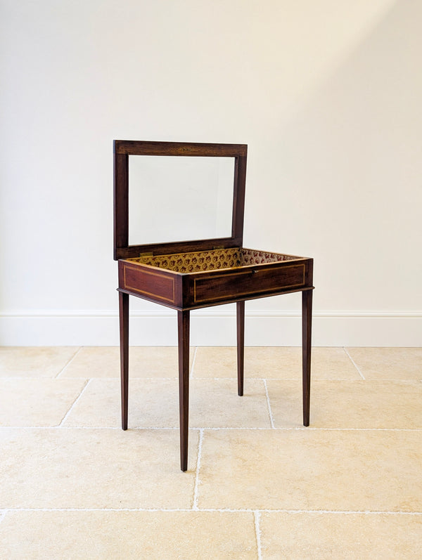 Antique Edwardian Mahogany Bijouterie Table c.1910