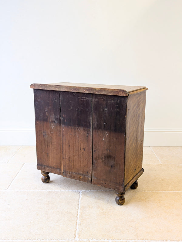 Antique Victorian Scumbled Pine Chest of Drawers c.1860