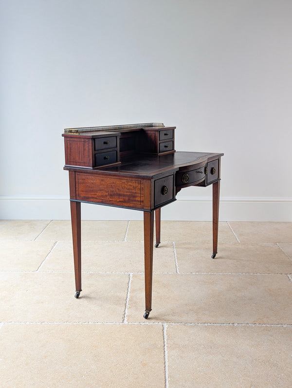 Antique Edwardian Mahogany Writing Desk c.1910