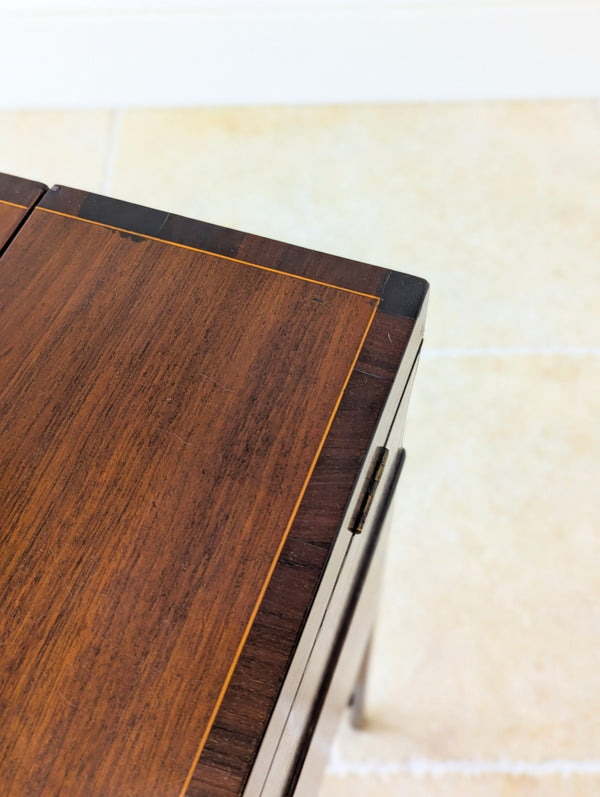 Antique Georgian Mahogany Gentleman’s Bedside Washstand c.1800