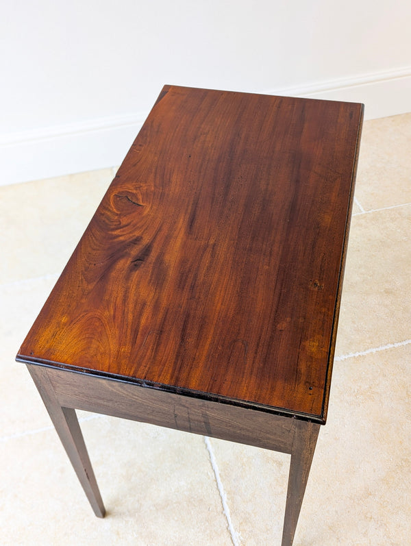 Antique Georgian Mahogany Side Table c.1800