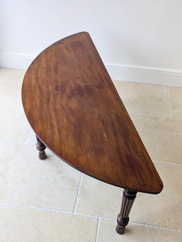 Antique Victorian Mahogany Console Table c.1870