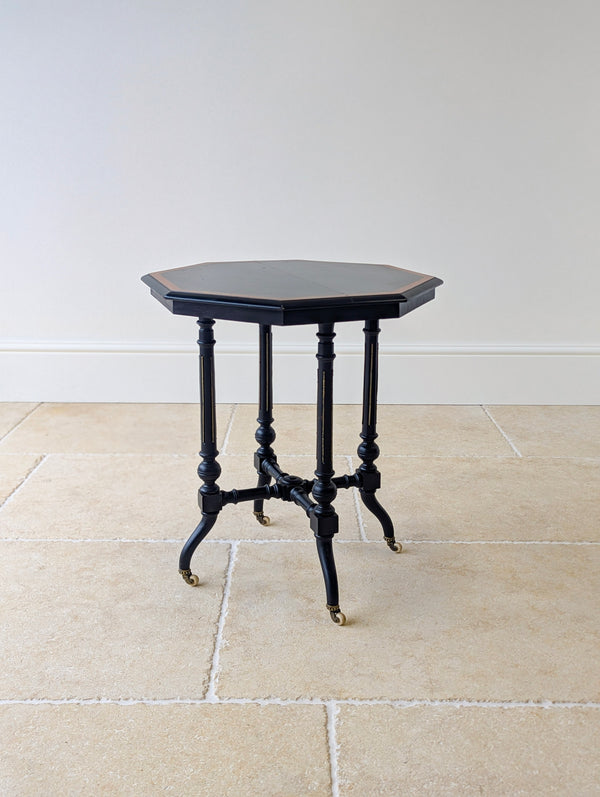 Antique Victorian Aesthetic Movement Occasional Table c.1890