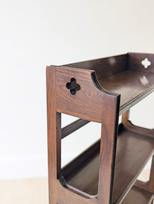 Antique Arts & Crafts Oak Bookcase c.1920