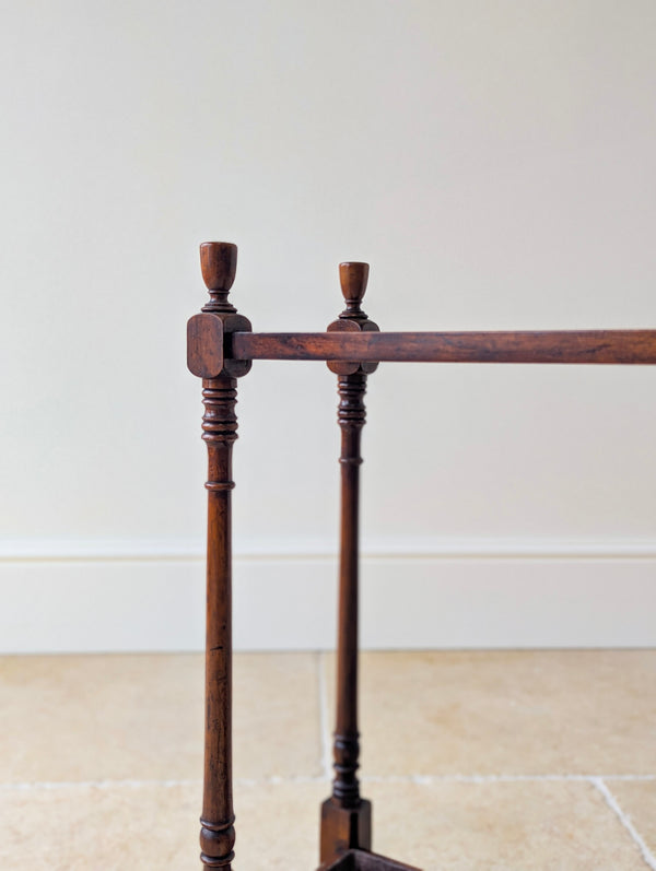 Antique Victorian Mahogany Stick Stand c.1890