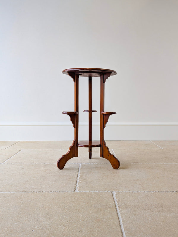 Antique Early 20th Century Beech Occasional Table c.1920