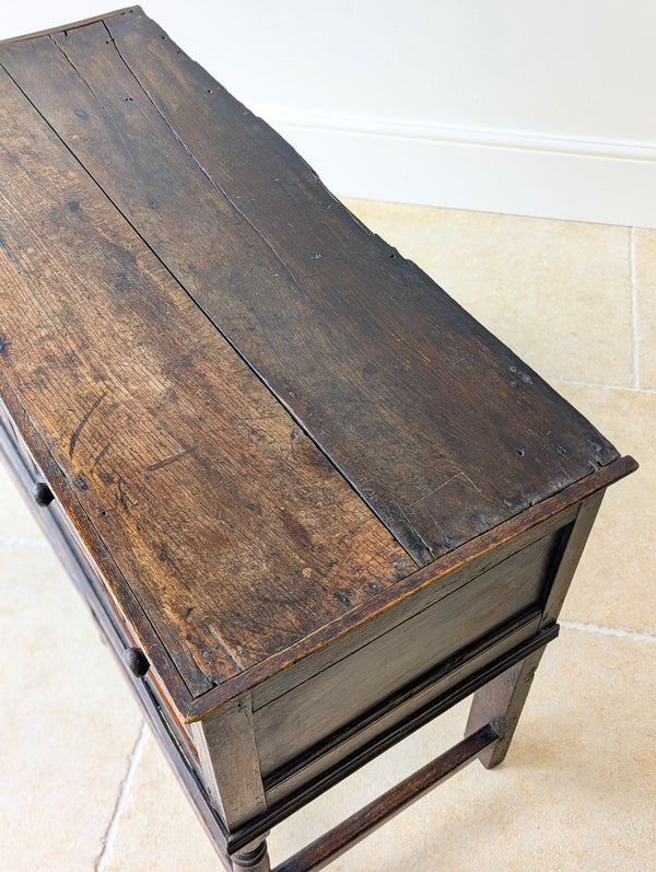 Antique Late 17th Century Oak Dresser Base c.1690