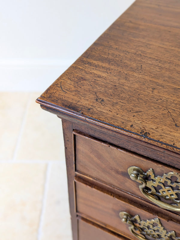 Antique George II Mahogany Chippendale Period Chest of Drawers c.1750