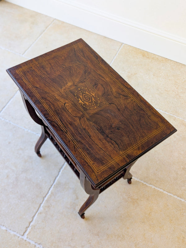 Antique Edwardian Rosewood Occasional Table c.1910