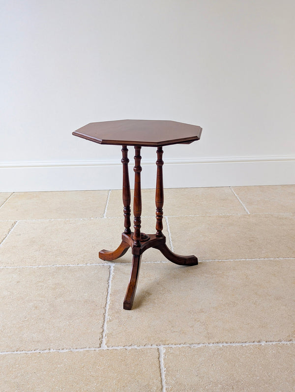 Antique Regency Mahogany Octagonal Occasional Table c.1820