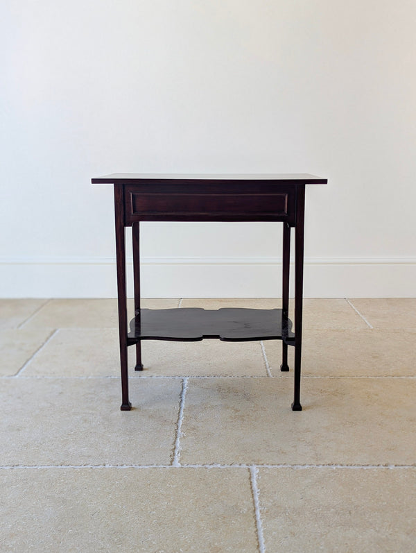 Antique Victorian Mahogany Side Table c.1890