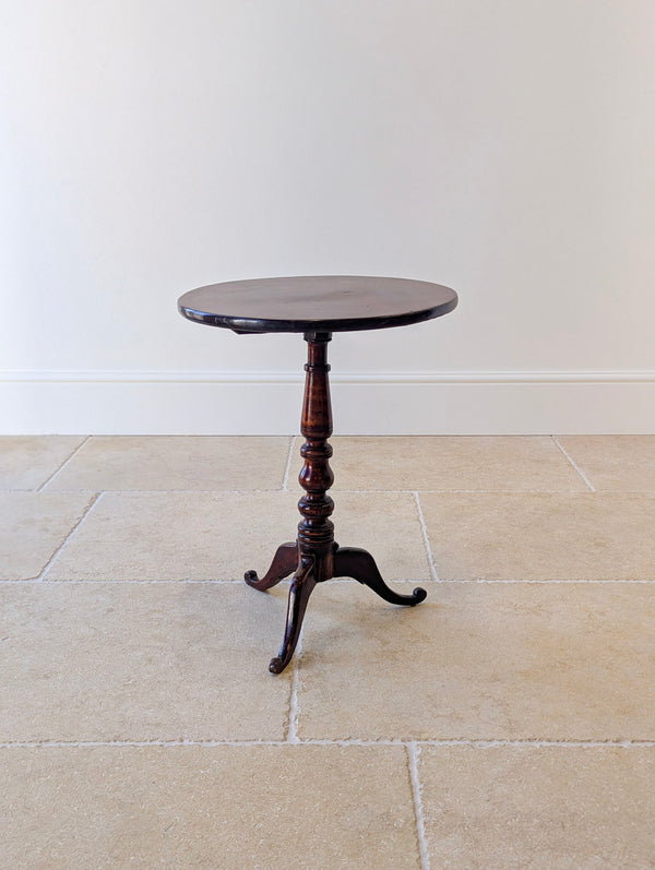 Antique George III Mahogany Tilt-Top Tripod Table c.1780