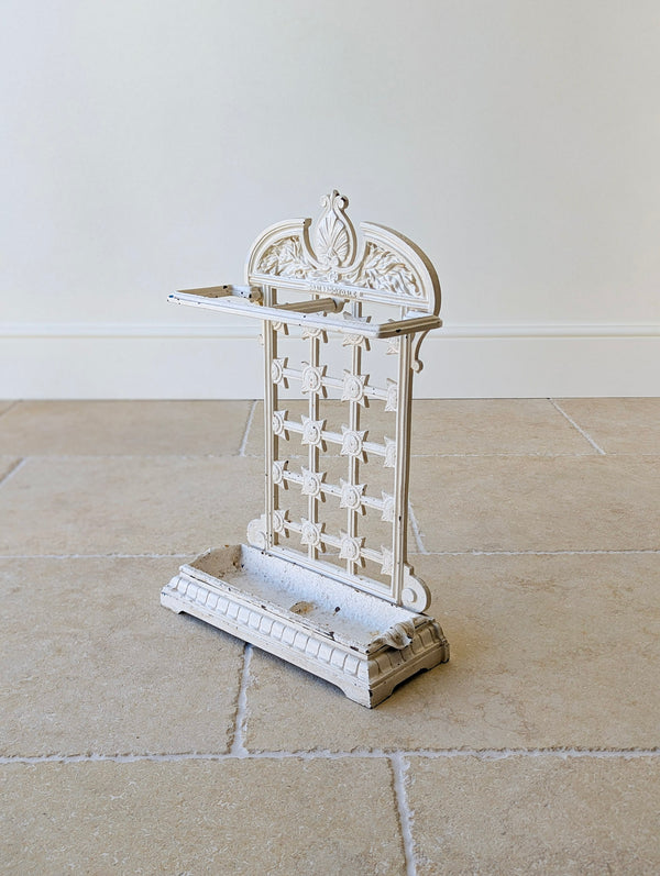 Antique Late Victorian Cast Iron Stick Stand by Coalbrookdale c.1890