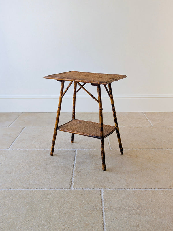 Antique Victorian Bamboo Occasional Table c.1890