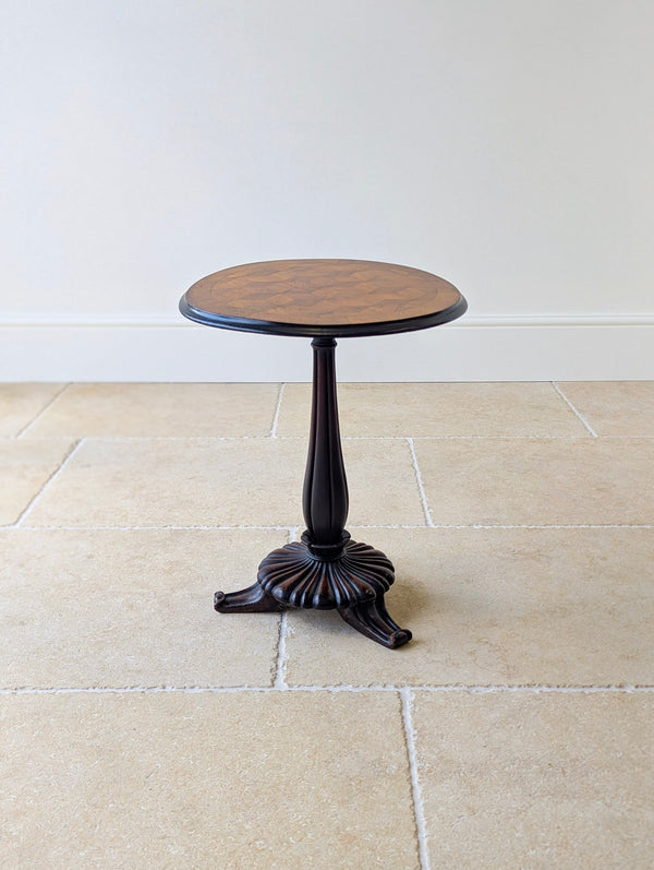 Antique William IV Walnut & Mahogany Wine Table c.1830
