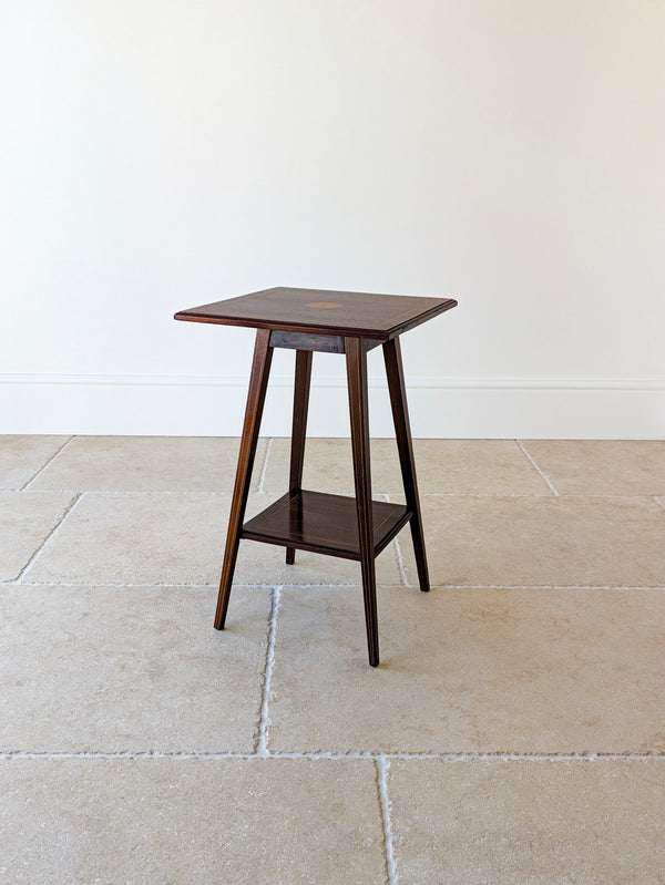 Antique Edwardian Inlaid Mahogany Occasional Table c.1905