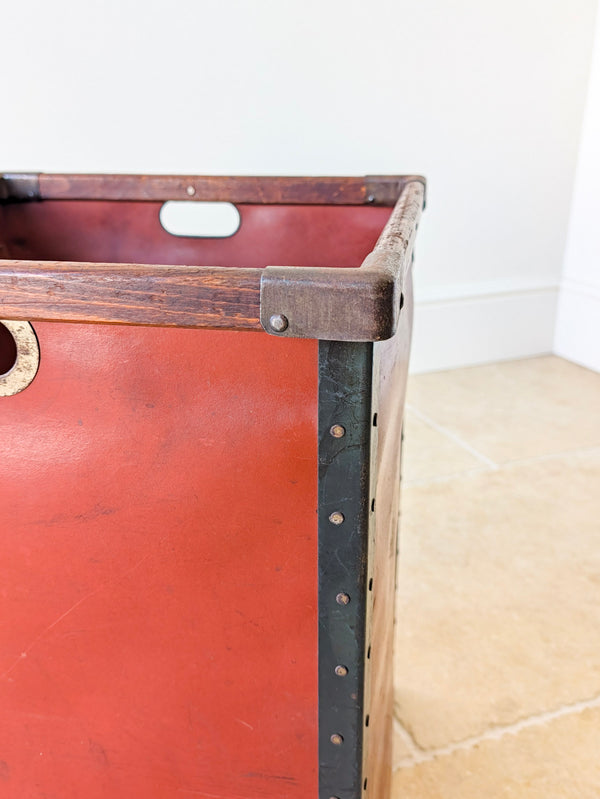 Antique Edwardian Industrial Mill Bin c.1910