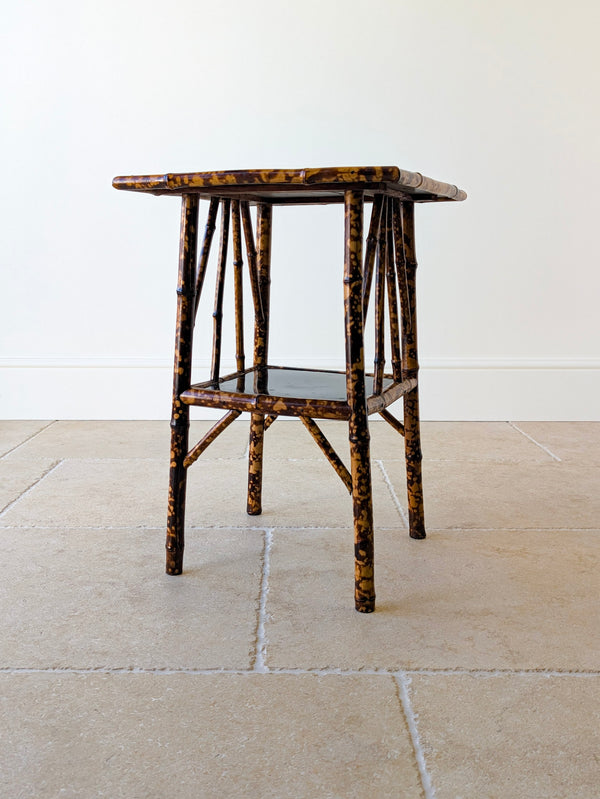 Antique Victorian Bamboo Occasional Table c.1890