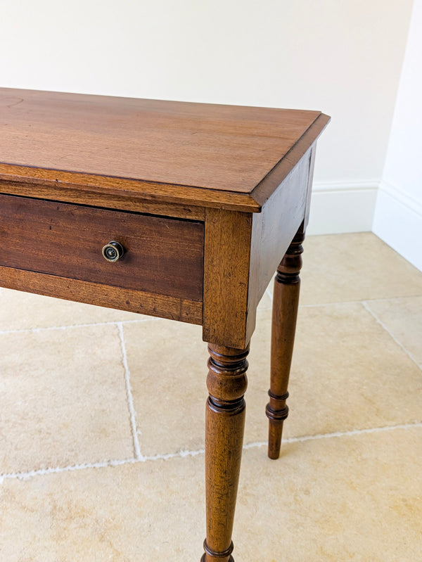 Antique Mid-Victorian Mahogany Writing Table c.1860