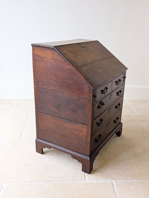 Antique George III Oak Bureau c.1780