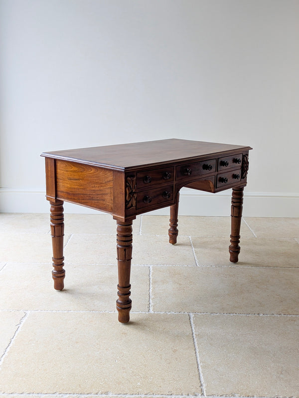 Antique William IV Mahogany Writing Table c.1835