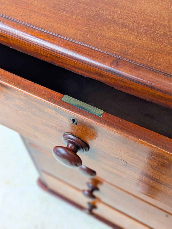Antique Victorian Mahogany Chest of Drawers c.1870