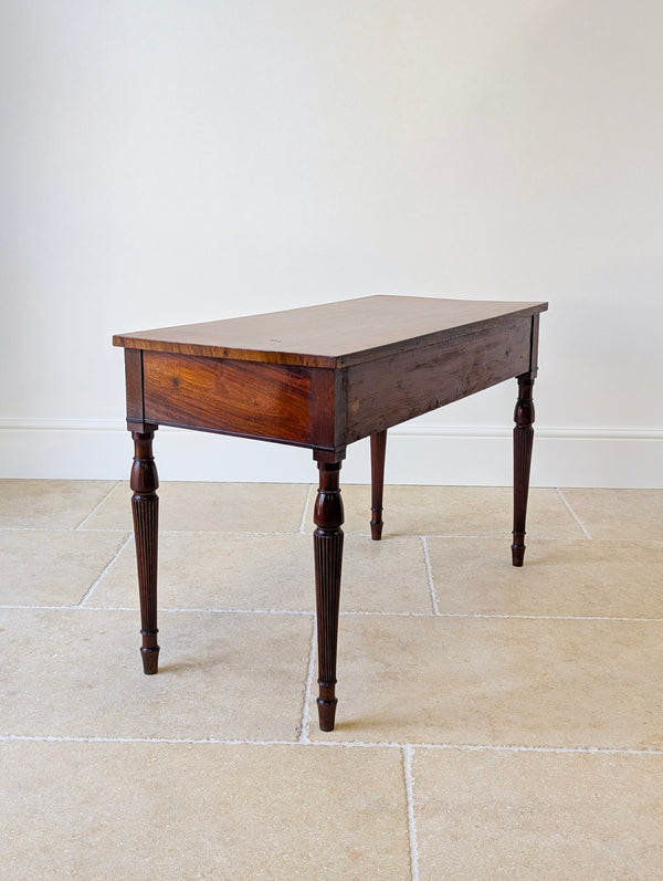 Antique Regency Mahogany Kneehole Writing Table c.1820