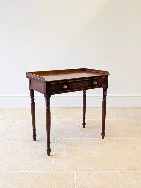 Antique Early Victorian Mahogany Writing Table c.1850