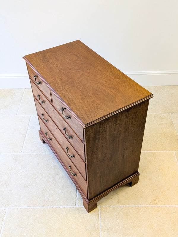 Antique Late Georgian Satin Birch Chest of Drawers c.1810