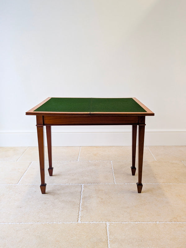 Antique Victorian Mahogany Card Table c.1890